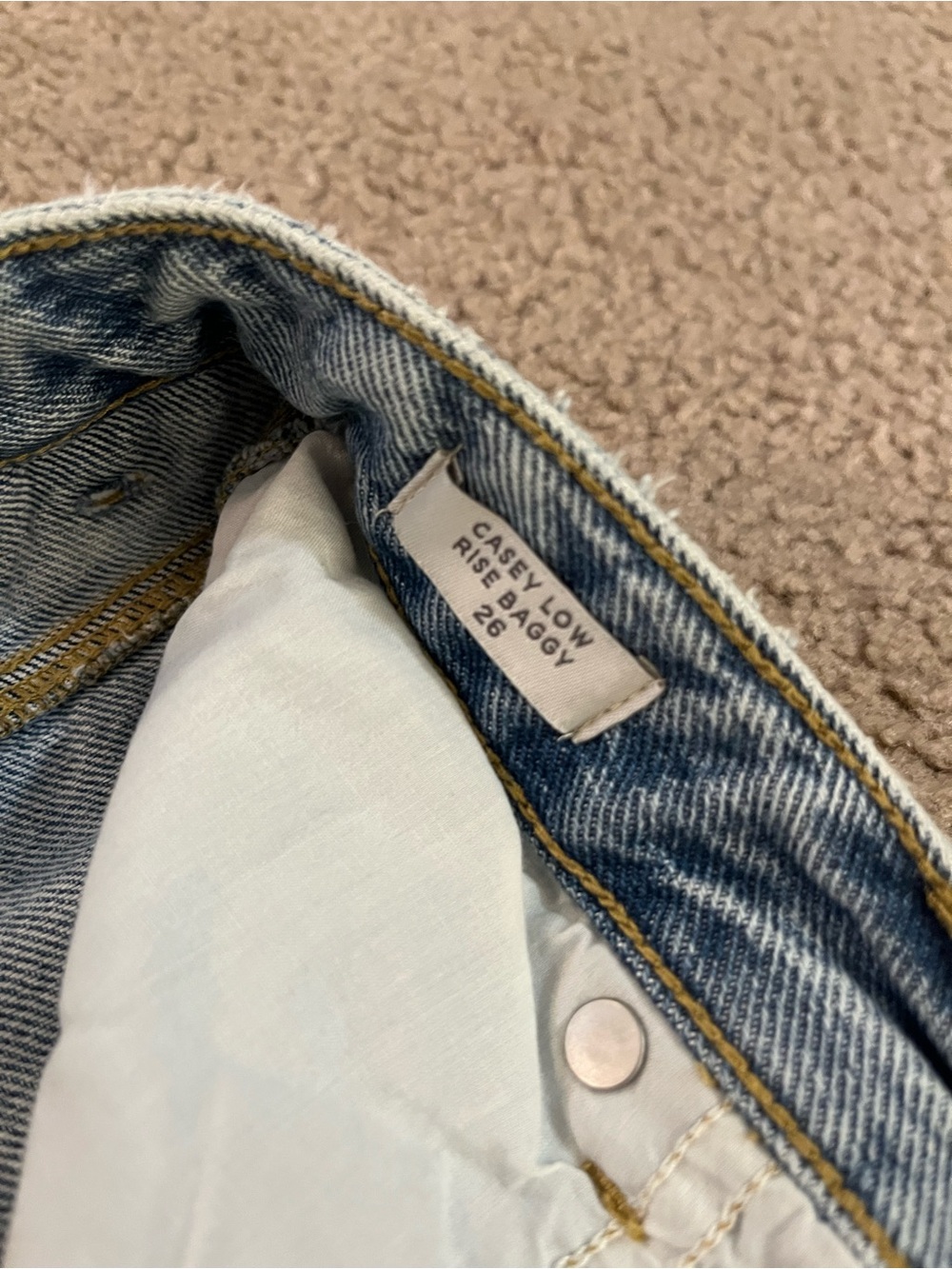 Casey Low Rise Baggy Jeans - Picture 5 of 5